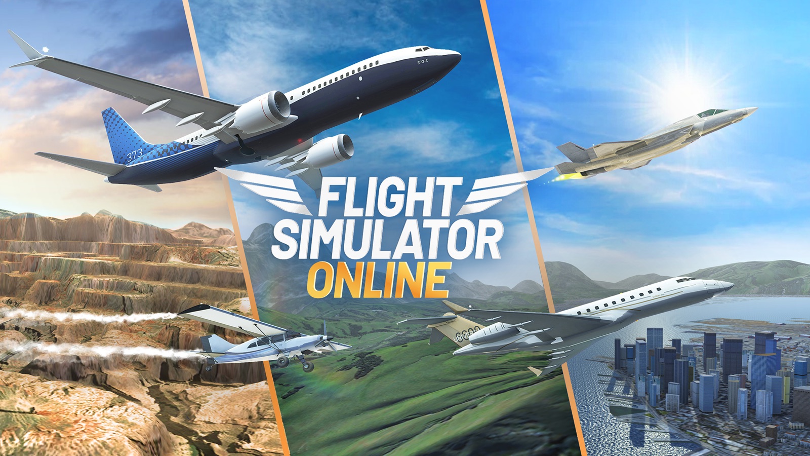 Flight Simulator: Plane Game gameplay