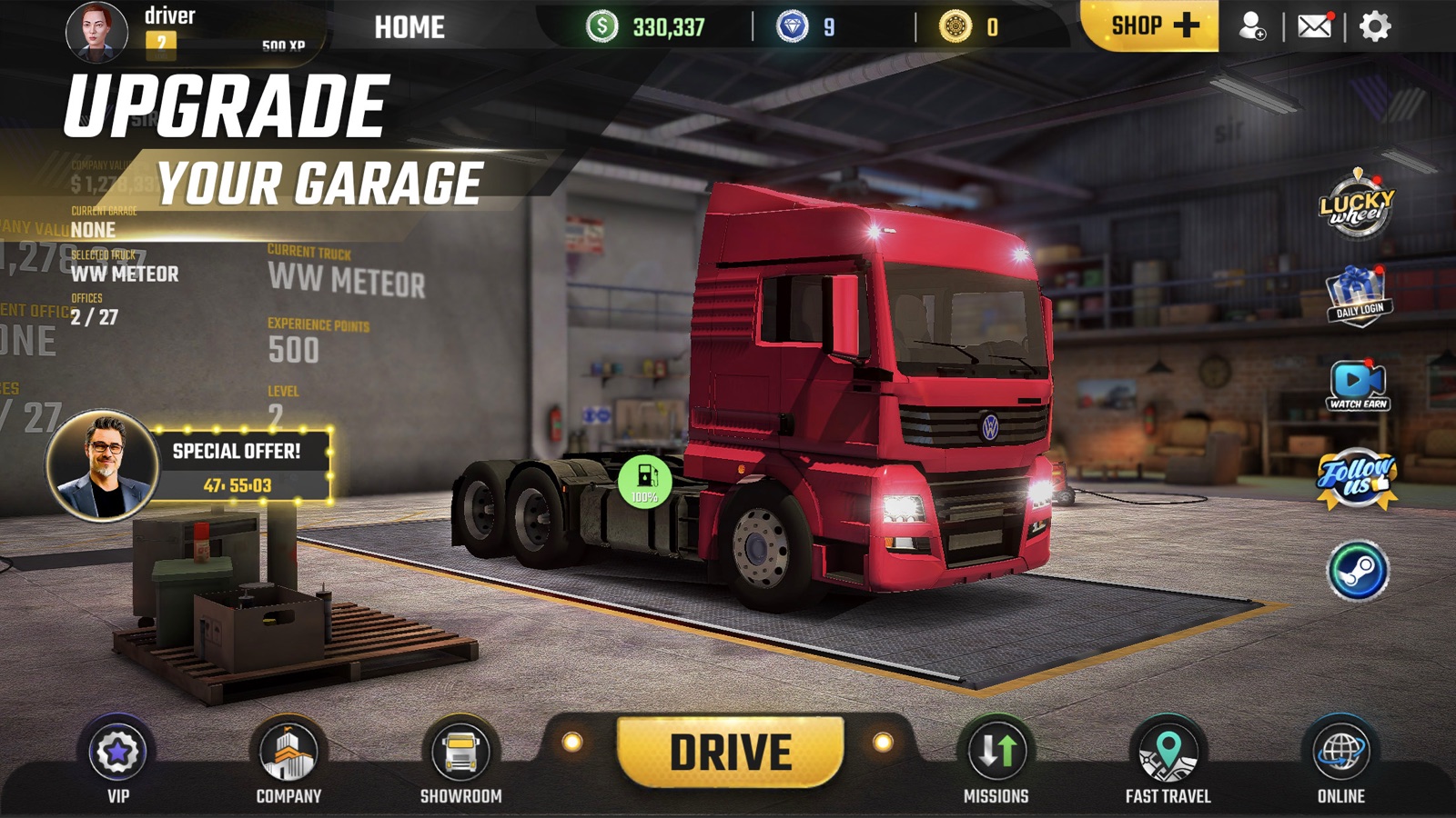 Truck Simulator: World screenshot
